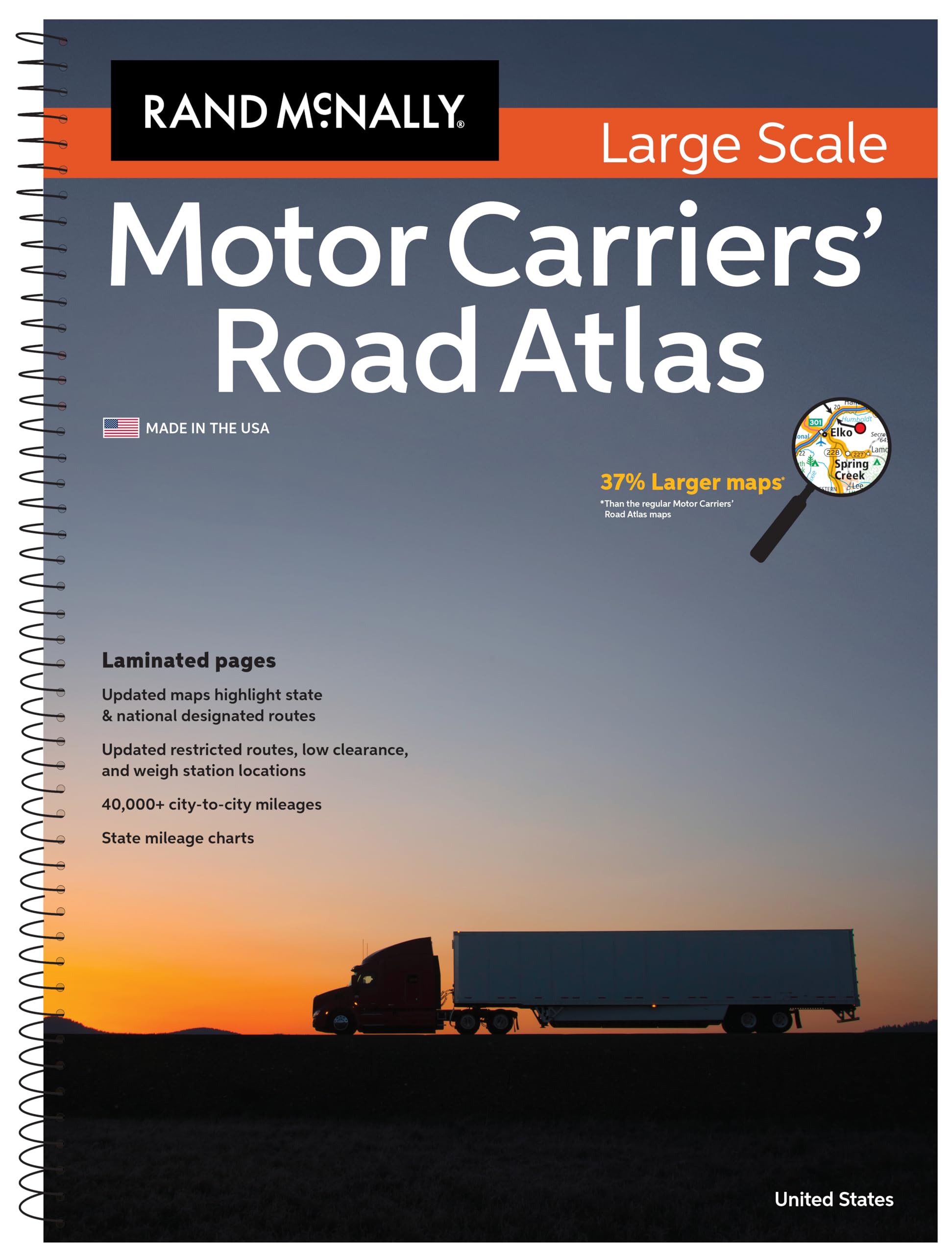 Rand McNally Large Scale Motor Carriers&