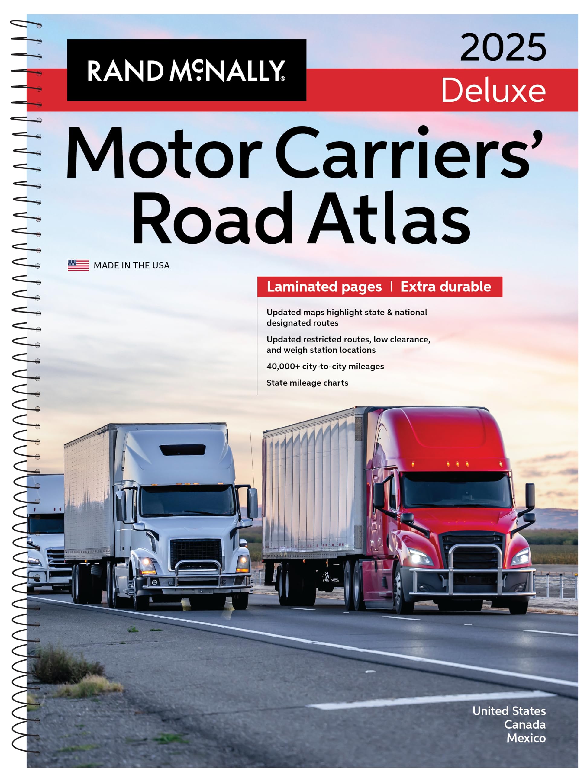 Rand McNally 2025 Deluxe Motor Carriers&