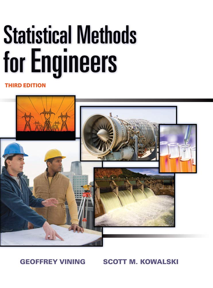Statistical Methods for Engineers — used book cover