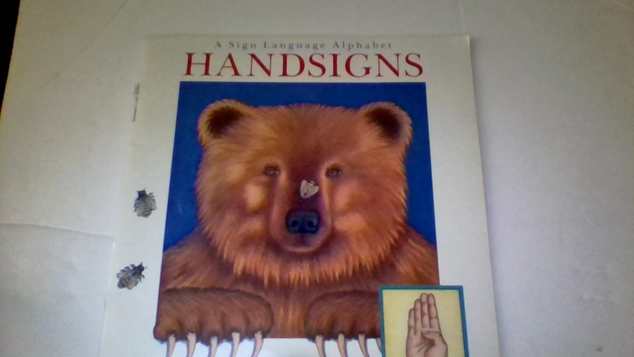 Handsigns: A Sign Language Alphabet — used book cover