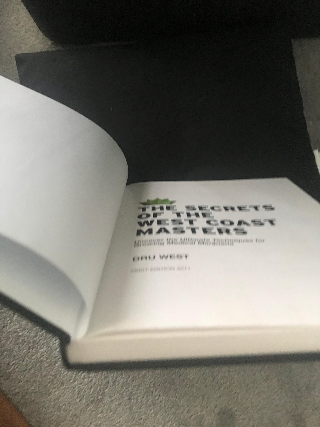 The Secrets of the West Coast Masters — used book cover