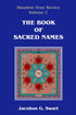 The Book of Sacred Names — used book cover