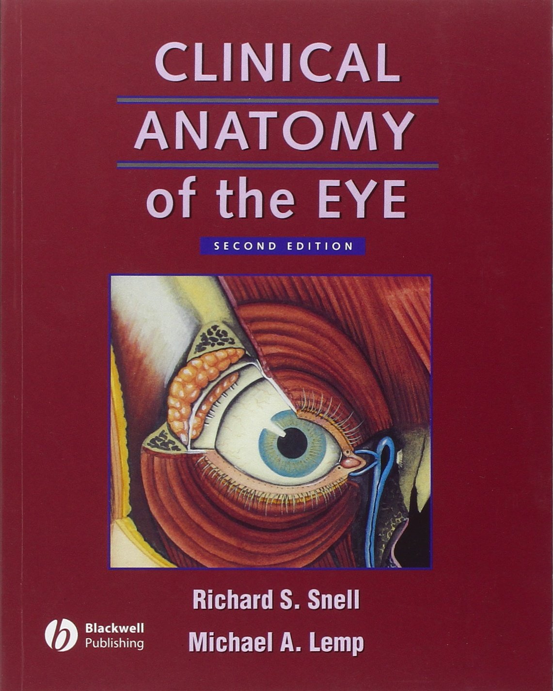 Clinical Anatomy of the Eye — used book cover