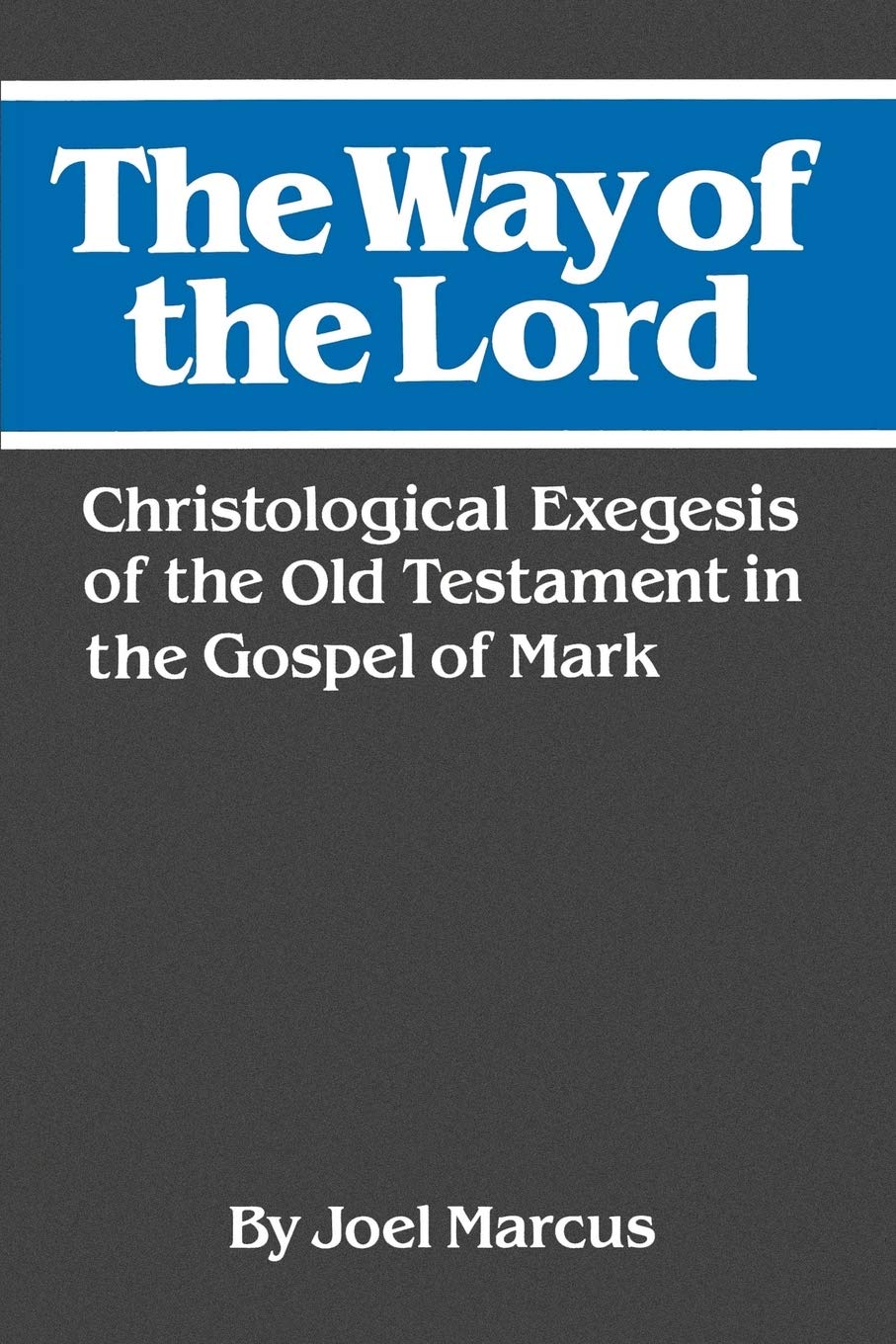 The Way of the Lord — used book cover