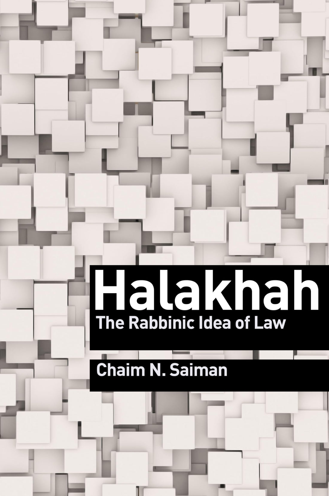 Halakhah: The Rabbinic Idea of Law — used book cover