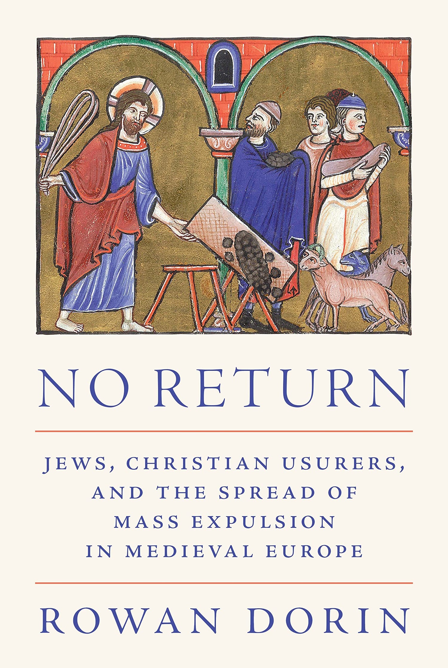 No Return: Jews, Christian Usurers, and the Spread of Mass Expulsion in Medieval Europe — used book cover