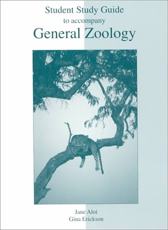 Zoology Student Study Guide — used book cover