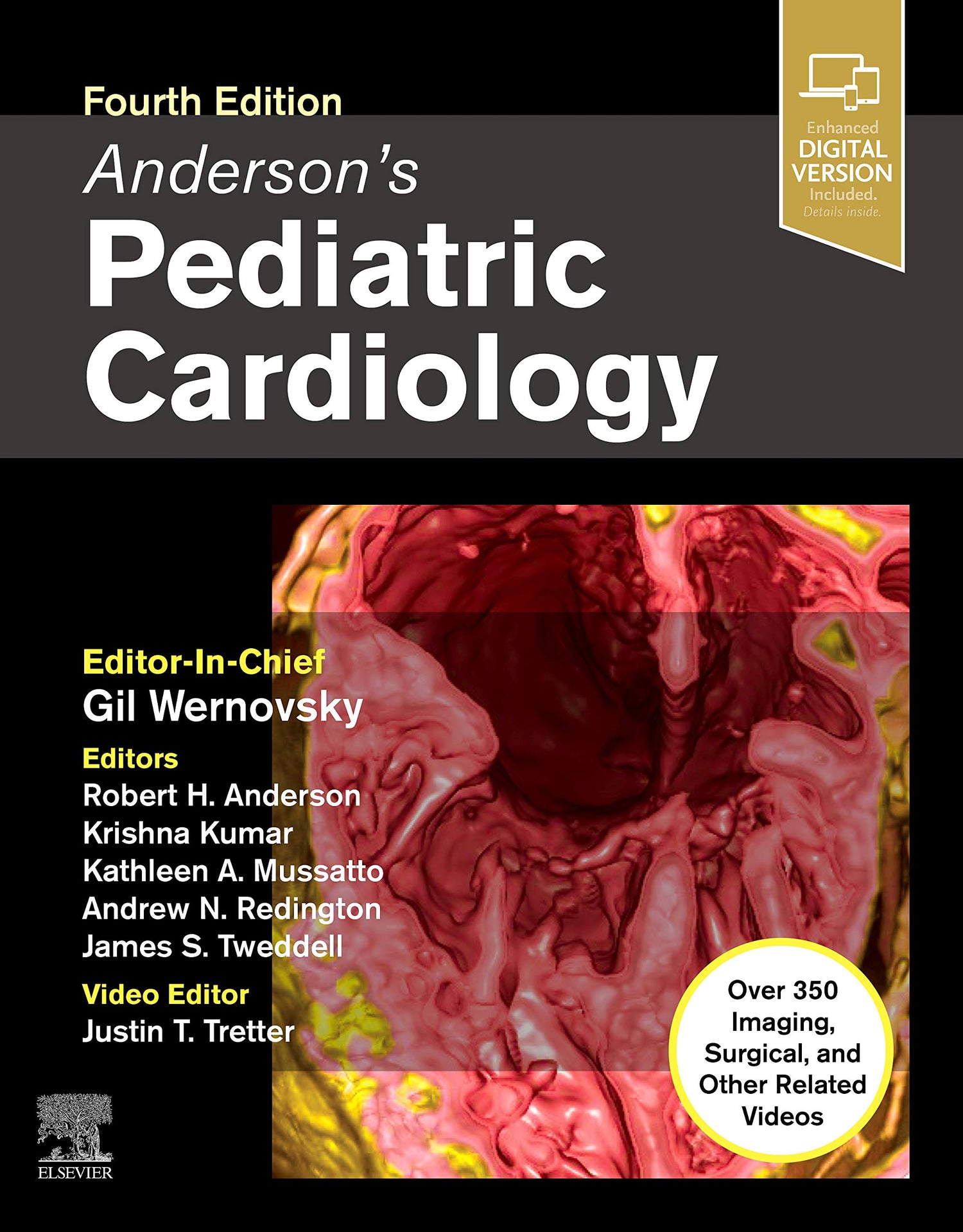 Anderson’s Pediatric Cardiology — used book cover