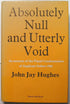 Absolutely null and utterly void — used book cover
