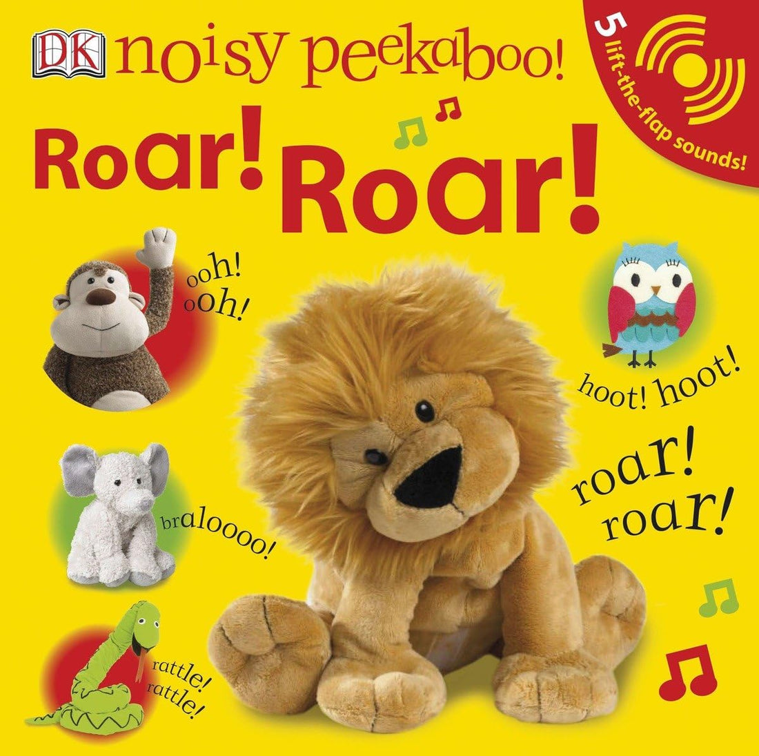 Noisy Peekaboo: Roar! Roar!: 5 Lift-the-Flap Sounds!