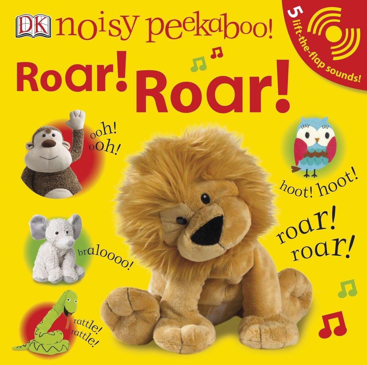 Noisy Peekaboo: Roar! Roar!: 5 Lift-the-Flap Sounds!