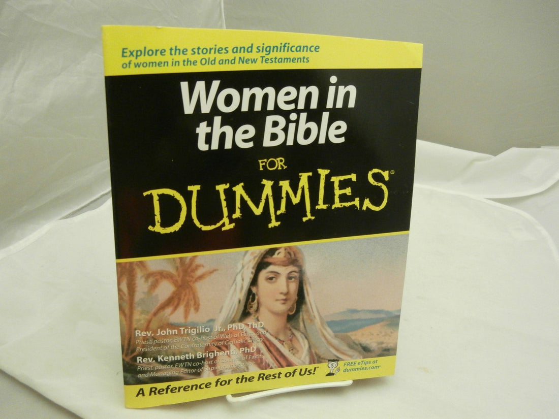 Women In The Bible For Dummies — used book cover