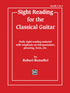 Sight Reading for the Classical Guitar, Level I-III — used book cover