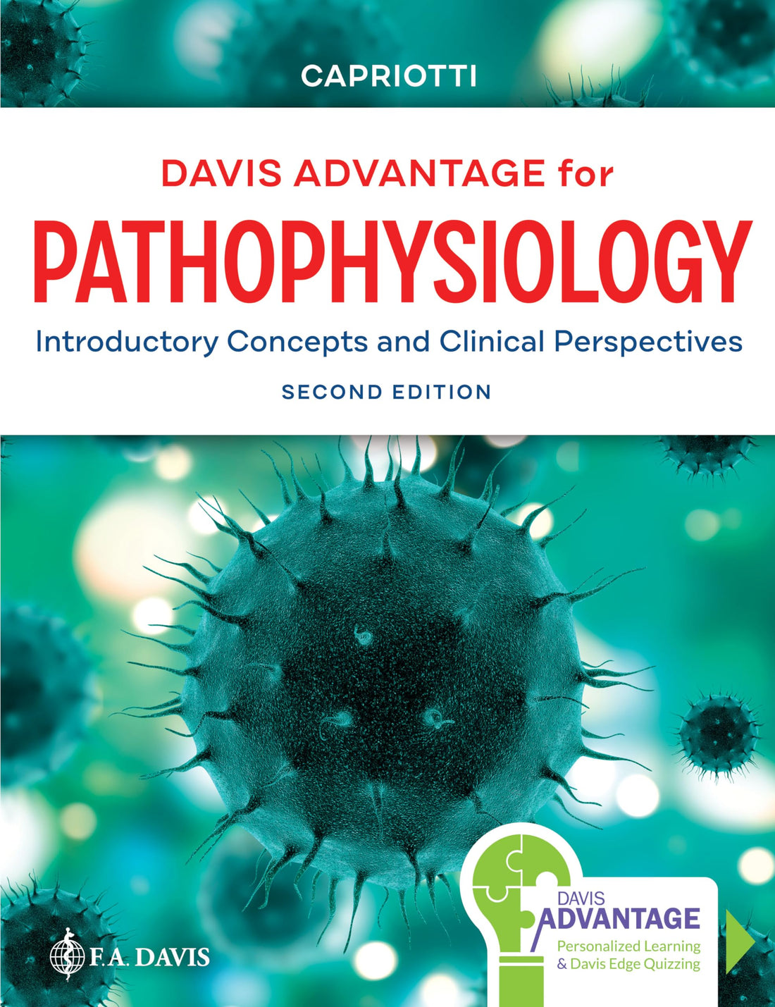 Davis Advantage for Pathophysiology — used book cover