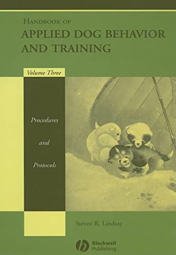 Handbook of Applied Dog Behavior and Training, Vol. 3 — used book cover
