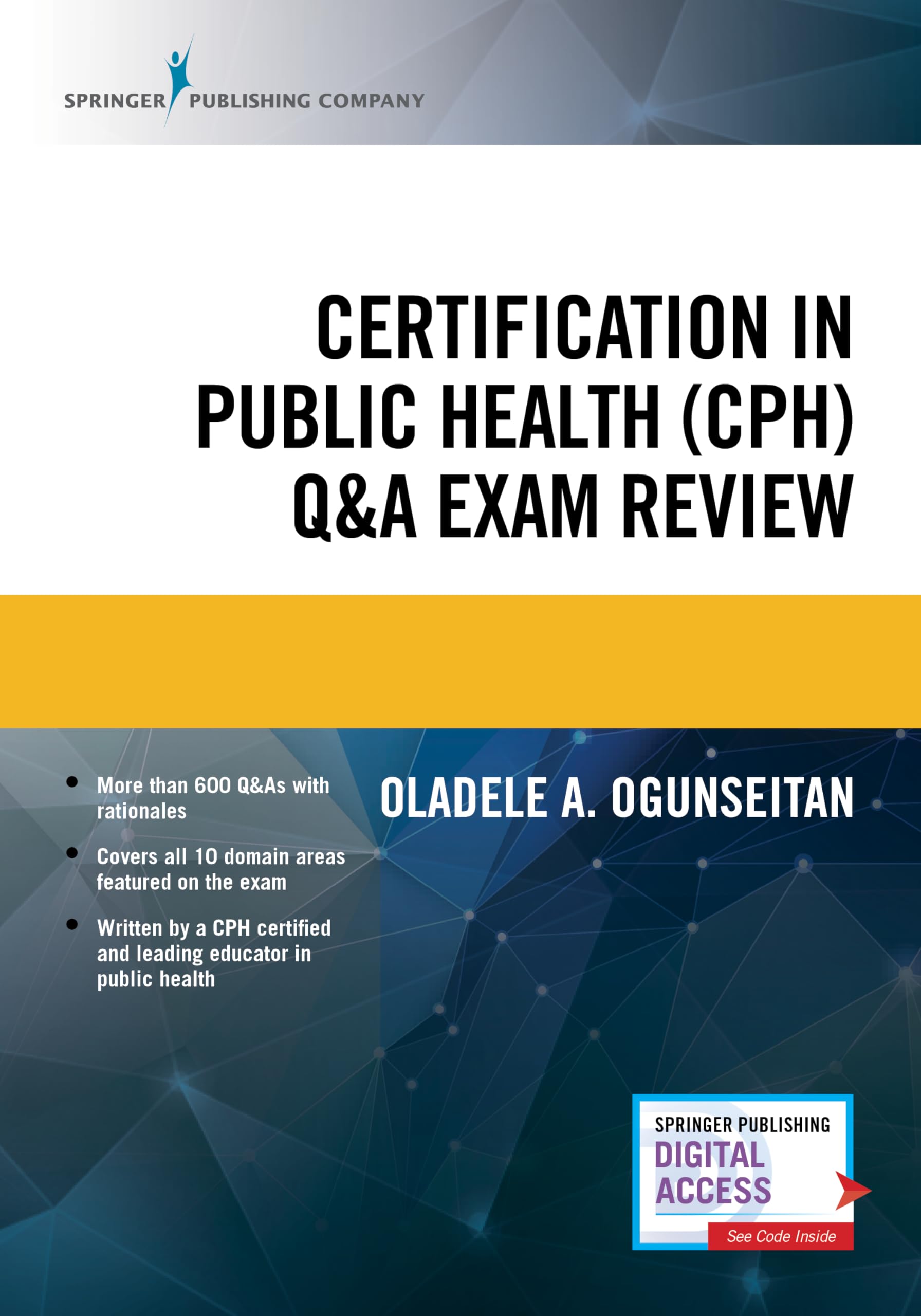 Certification in Public Health (CPH) Q&amp;A Exam Review – Study Resource Book for Students and Practitioners in Healthcare Management and Health Services — used book cover