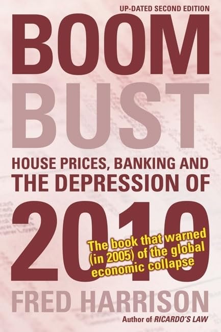 Boom Bust: House Prices, Banking and the Depression of 2010 — used book cover