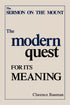 Sermon on the Mount — used book cover
