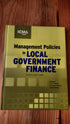 Management Policies in Local Government Finance — used book cover