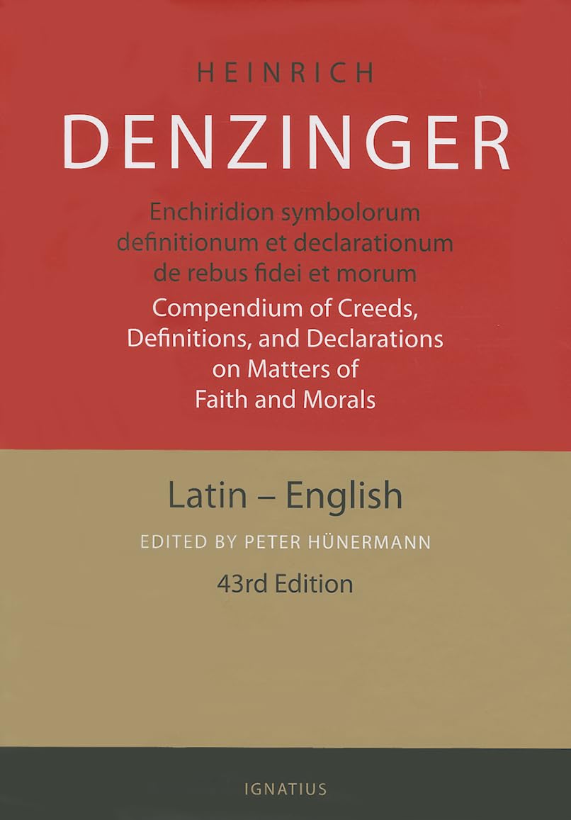 Enchiridion Symbolorum: A Compendium of Creeds, Definitions and Declarations of the Catholic Church — used book cover