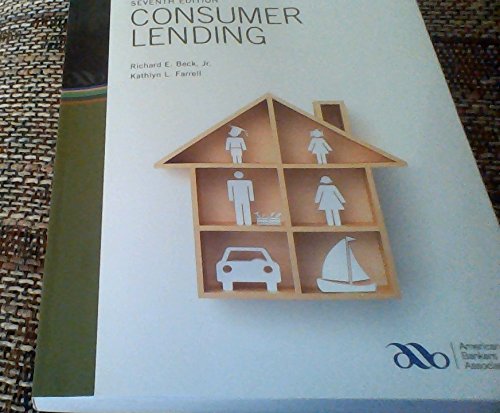 Consumer Lending — used book cover