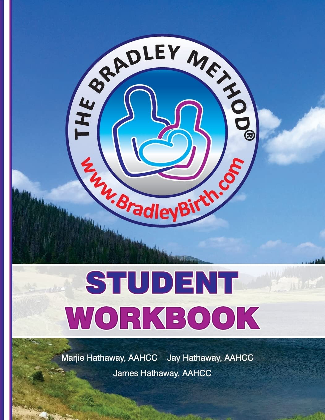 The Bradley Method Student Workbook — used book cover