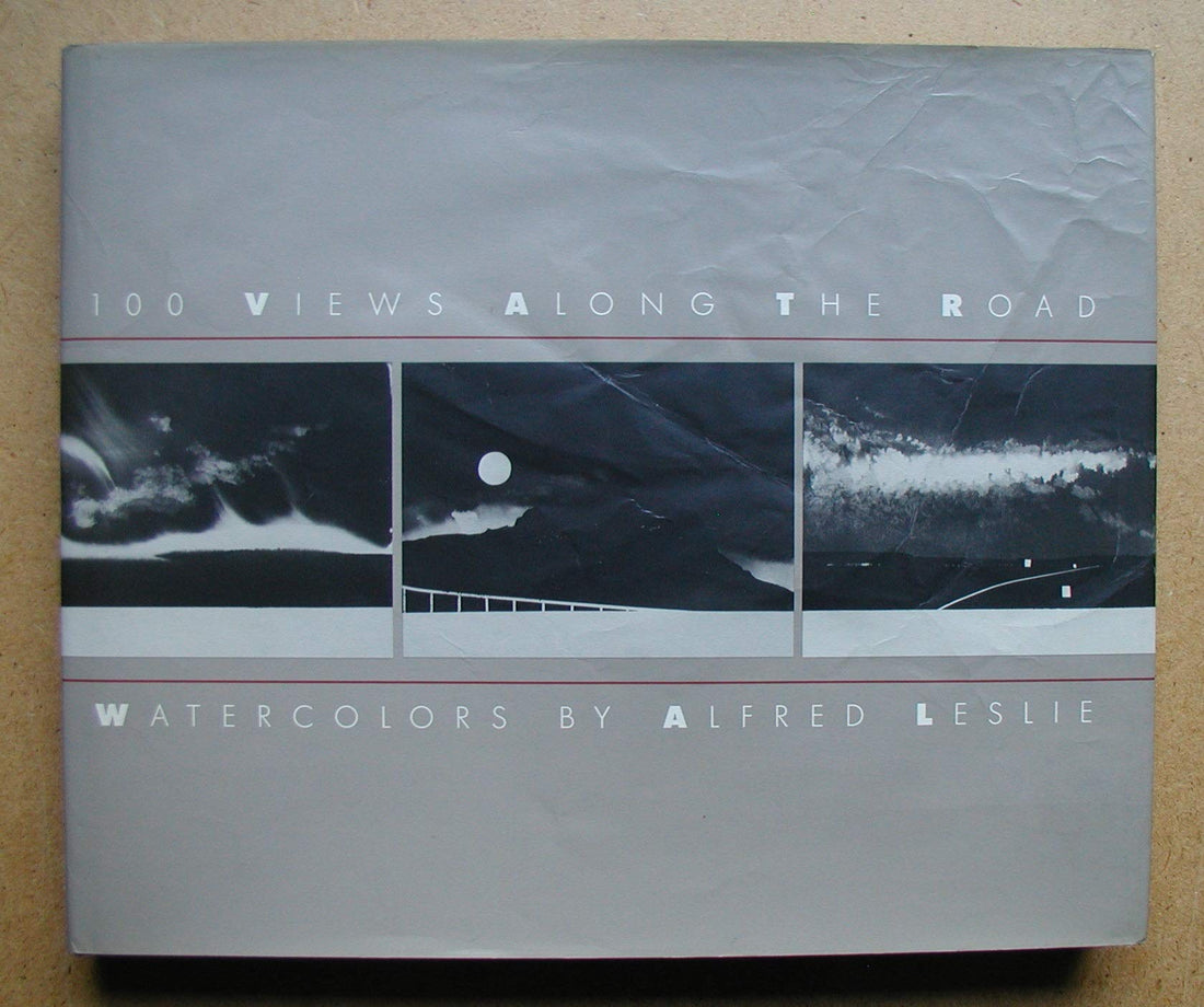 100 Views Along the Road: Watercolors by Alfred Leslie