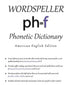 Wordspeller Phonetic Dictionary — used book cover