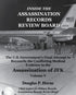 Inside the Assassination Records Review Board — used book cover