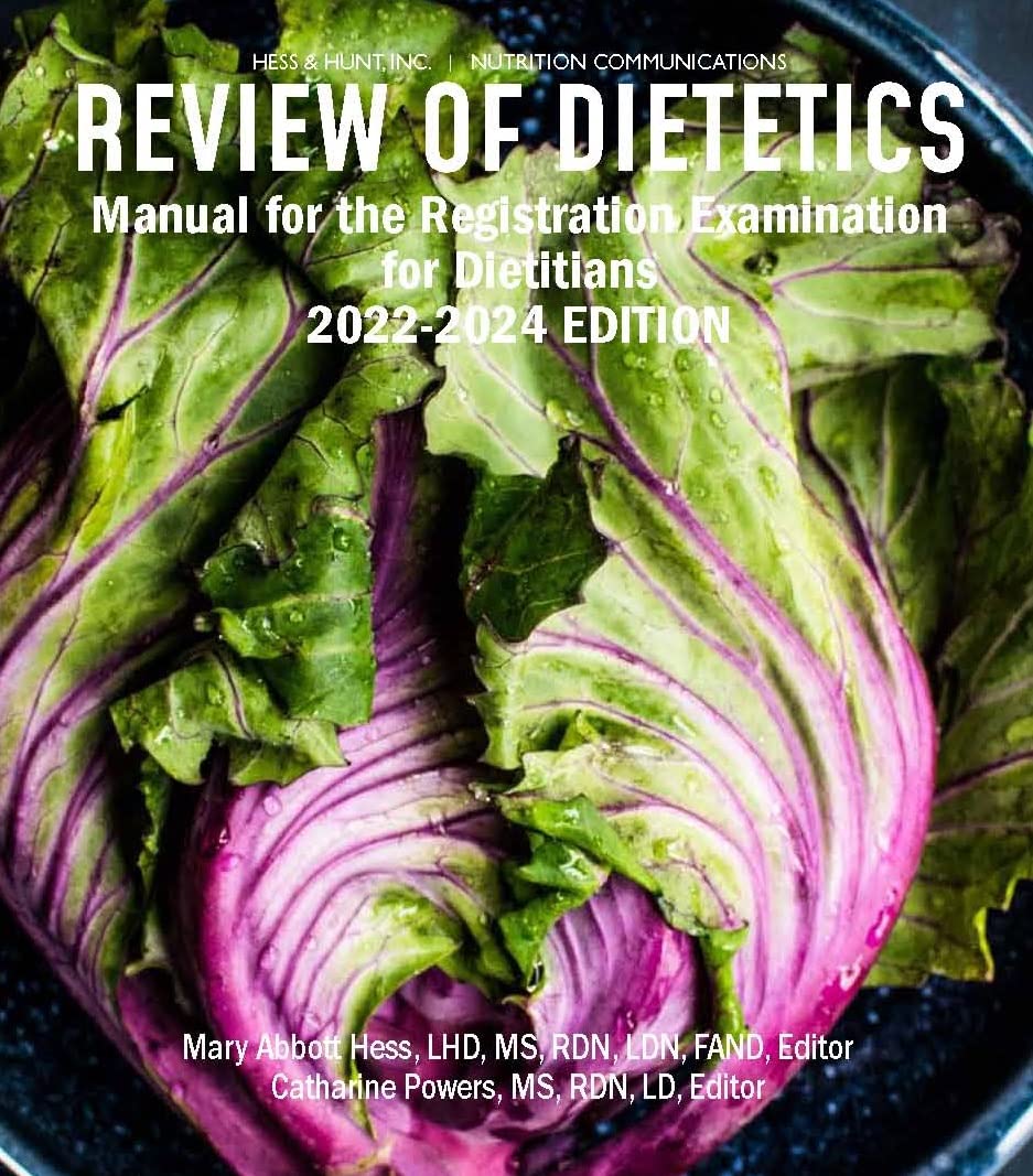 Review of Dietetics — used book cover