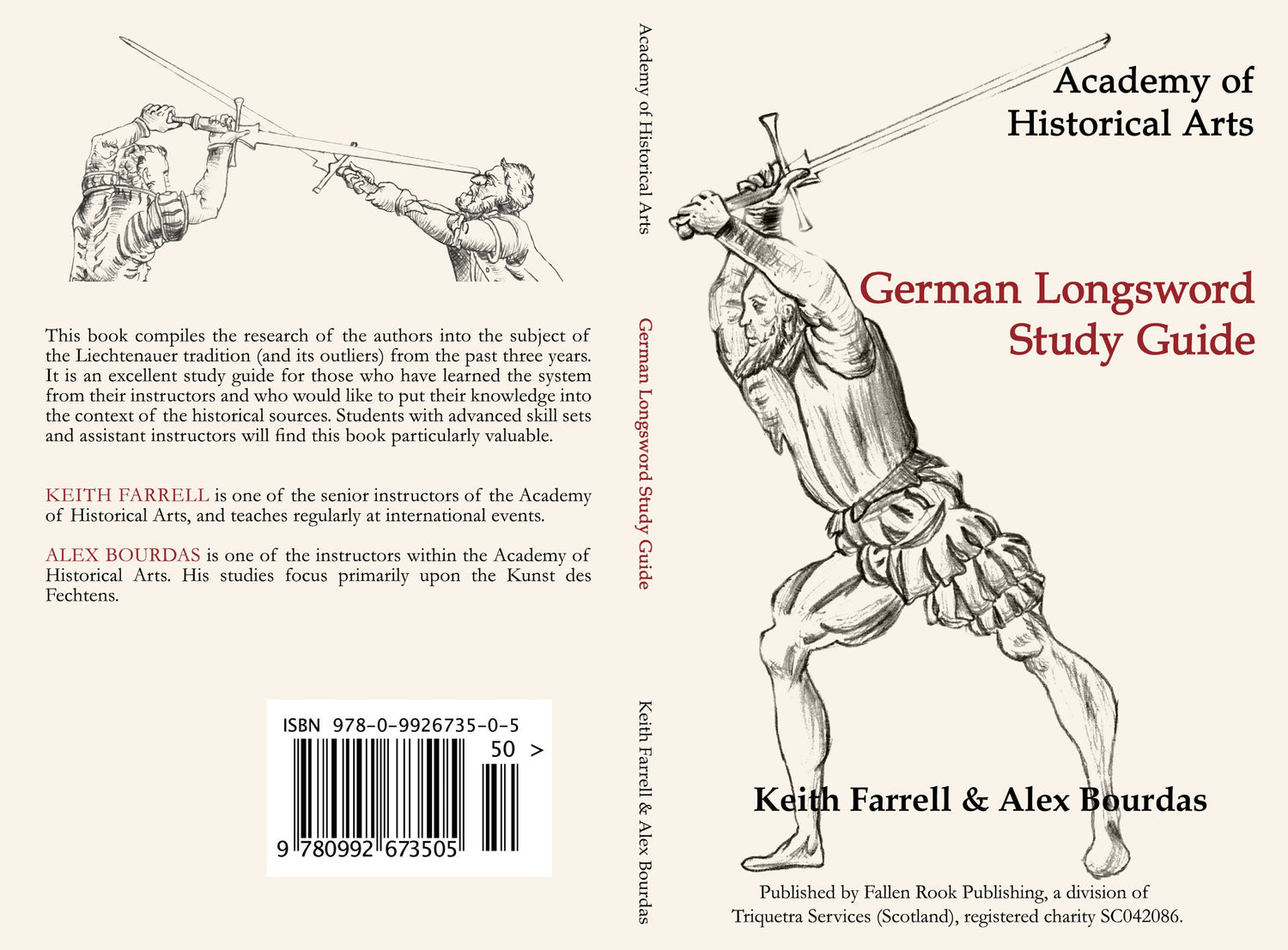 German Longsword Study Guide — used book cover