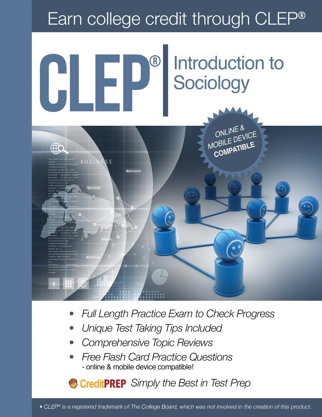 CLEP® Introduction to Sociology — used book cover