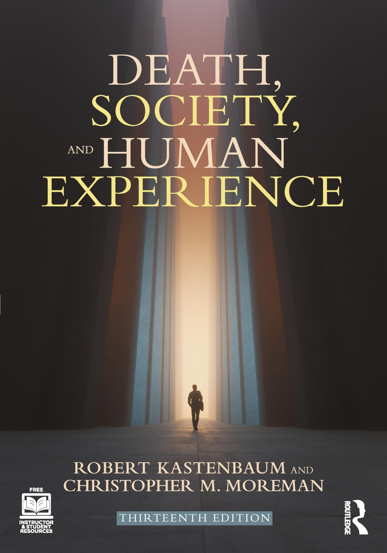 Death, Society, and Human Experience — used book cover