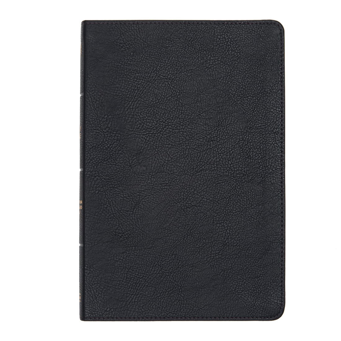 CSB Large Print Thinline Bible, Black LeatherTouch, Red Letter, Presentation Page, Full-Color Maps, Easy-to-Read Bible Serif Type — used book cover