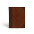 CSB Notetaking Bible, Large Print Edition, Brown/Tan LeatherTouch Over Board, Black Letter, Wide Margins, Journaling Space, Single-Column, Reading Plan, Easy-to-Read Bible Serif Type — used book cover