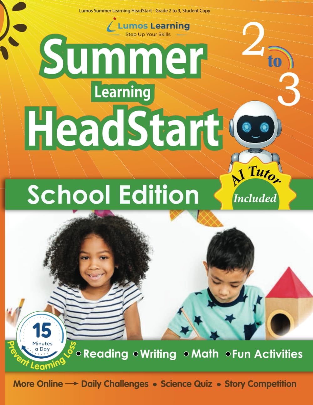 Lumos Summer Learning HeadStart - Grade 2 to 3, Student Copy — used book cover