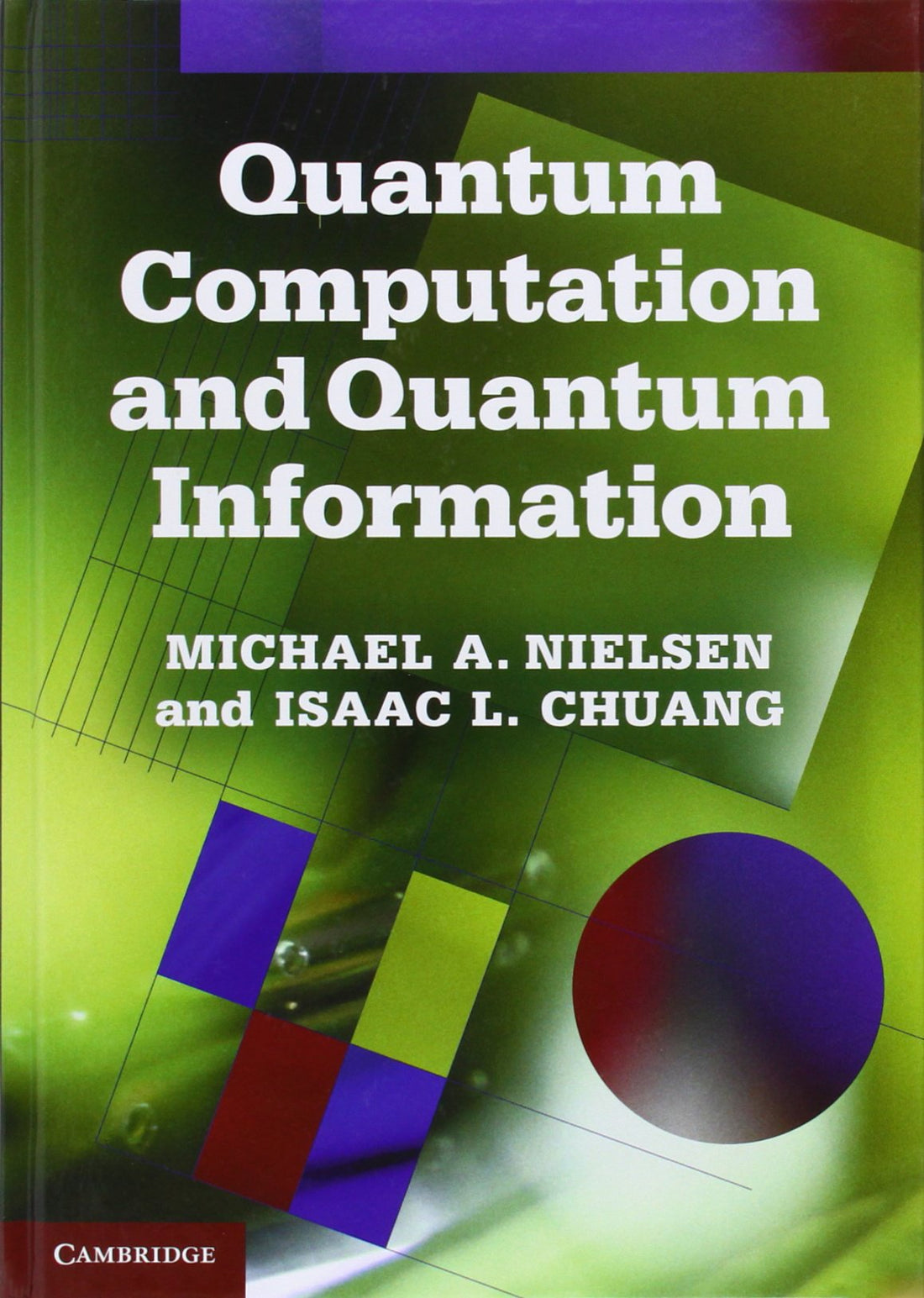 Quantum Computation and Quantum Information — used book cover