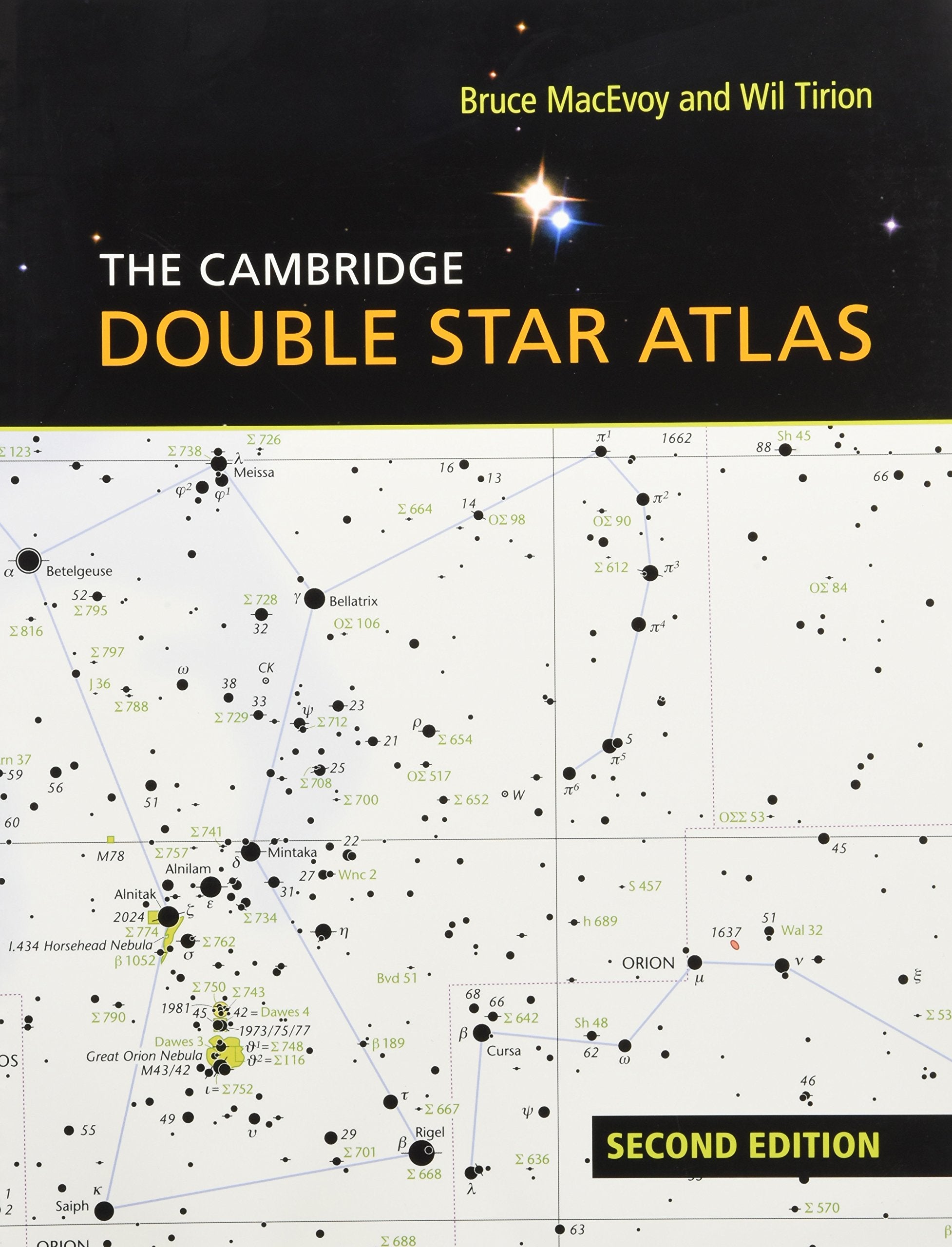 The Cambridge Double Star Atlas — used book cover