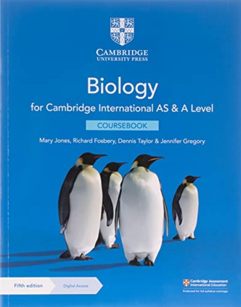 Cambridge International AS &amp; A Level Biology Coursebook with Digital Access (2 Years) 5ed
