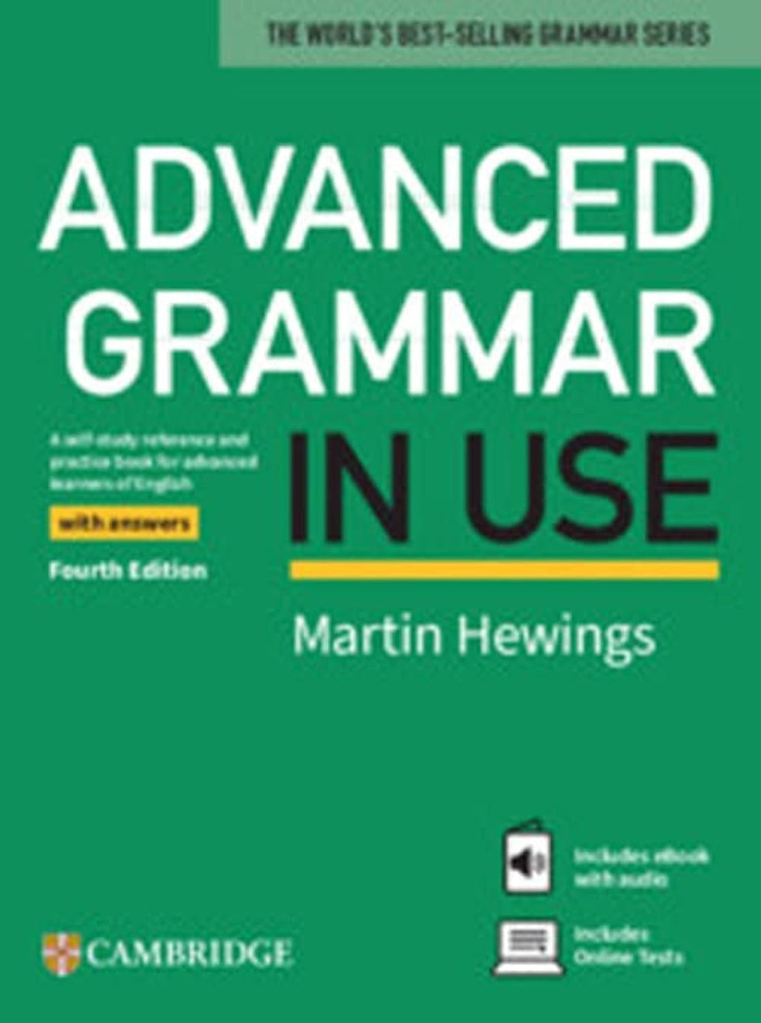 Advanced Grammar in Use Book with Answers and eBook and Online Test — used book cover