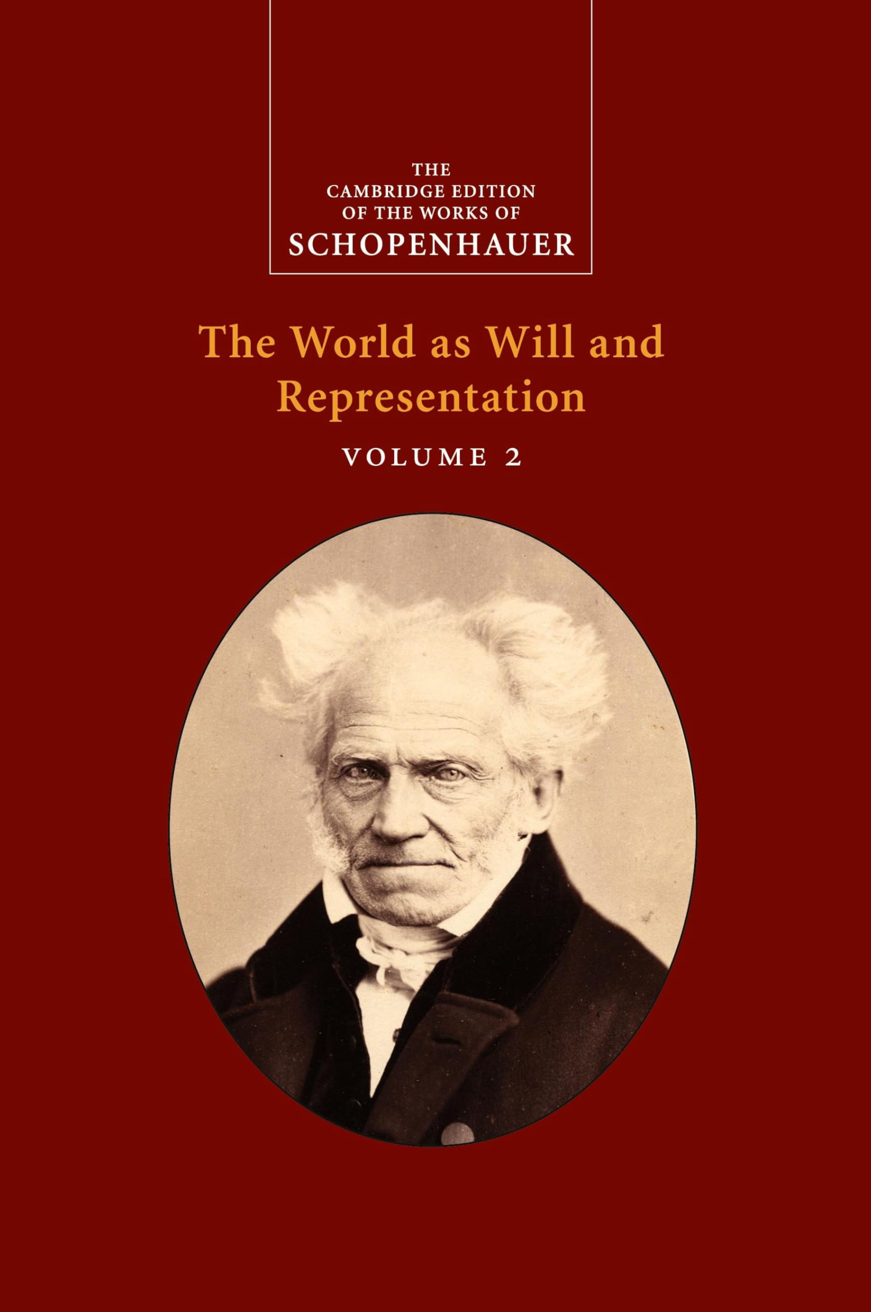 Schopenhauer: The World as Will and Representation — used book cover