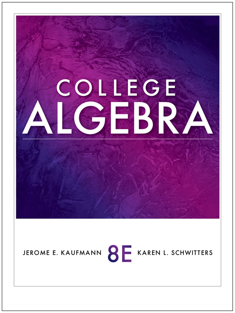 College Algebra — used book cover