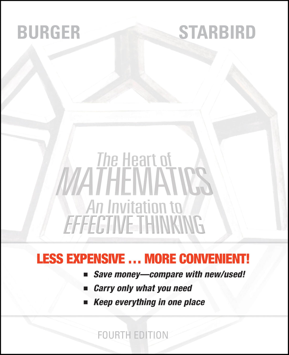 The Heart of Mathematics — used book cover