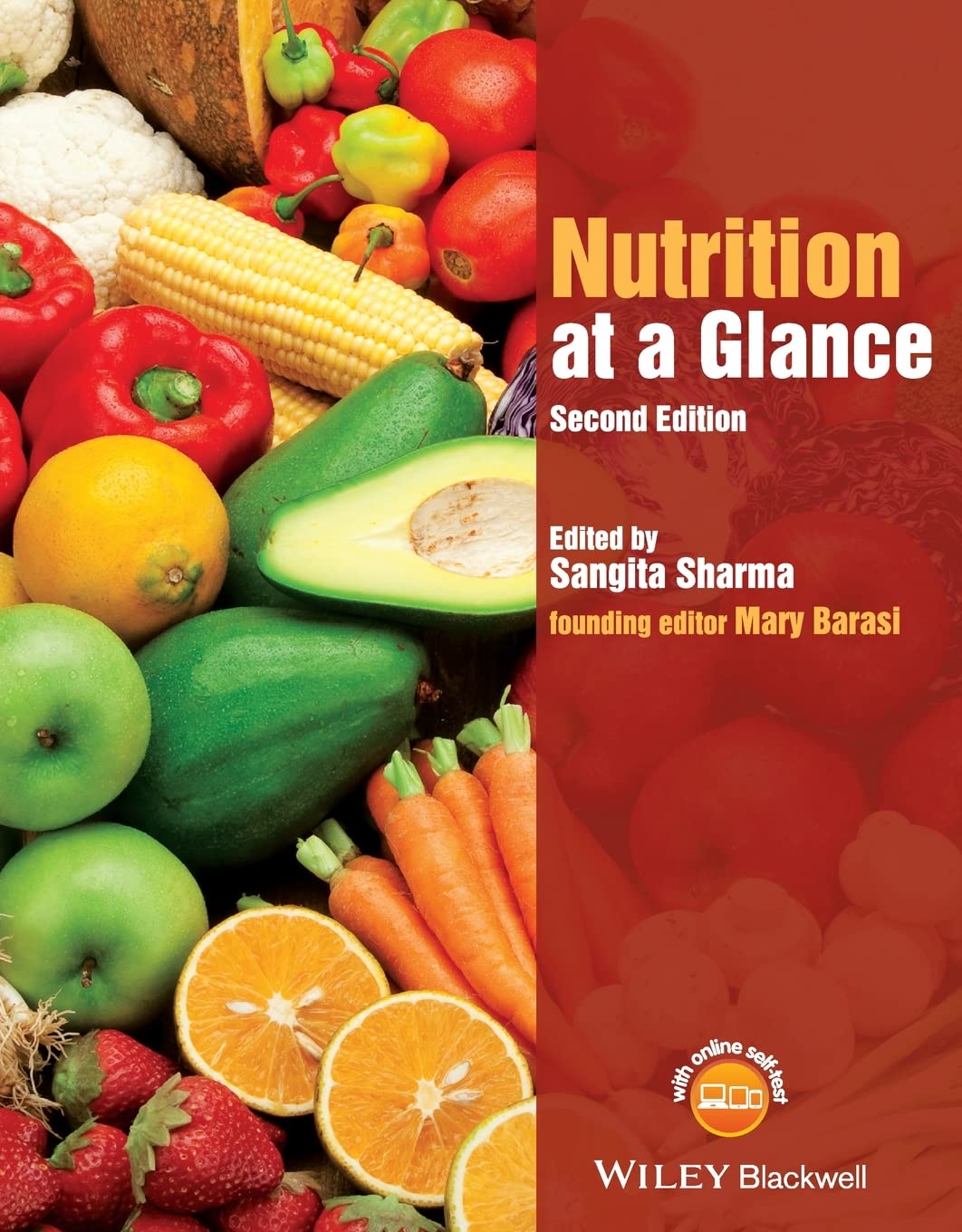 Nutrition at a Glance — used book cover