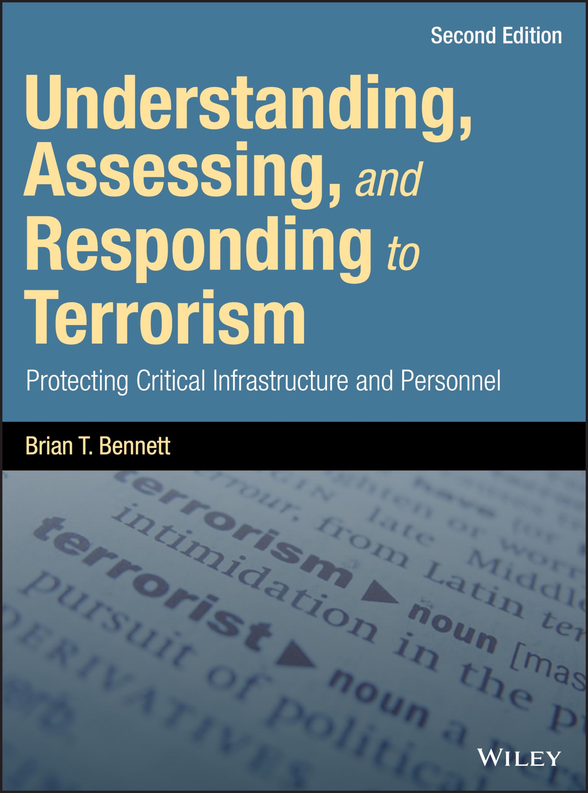 Understanding, Assessing, and Responding to Terrorism — used book cover
