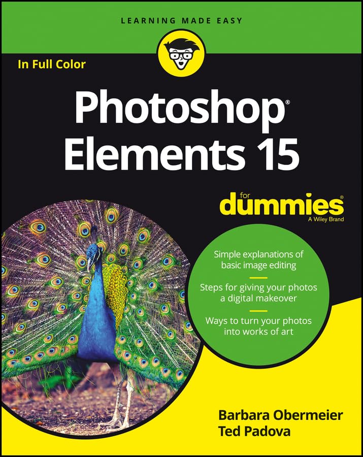 Photoshop Elements 15 for Dummies — used book cover