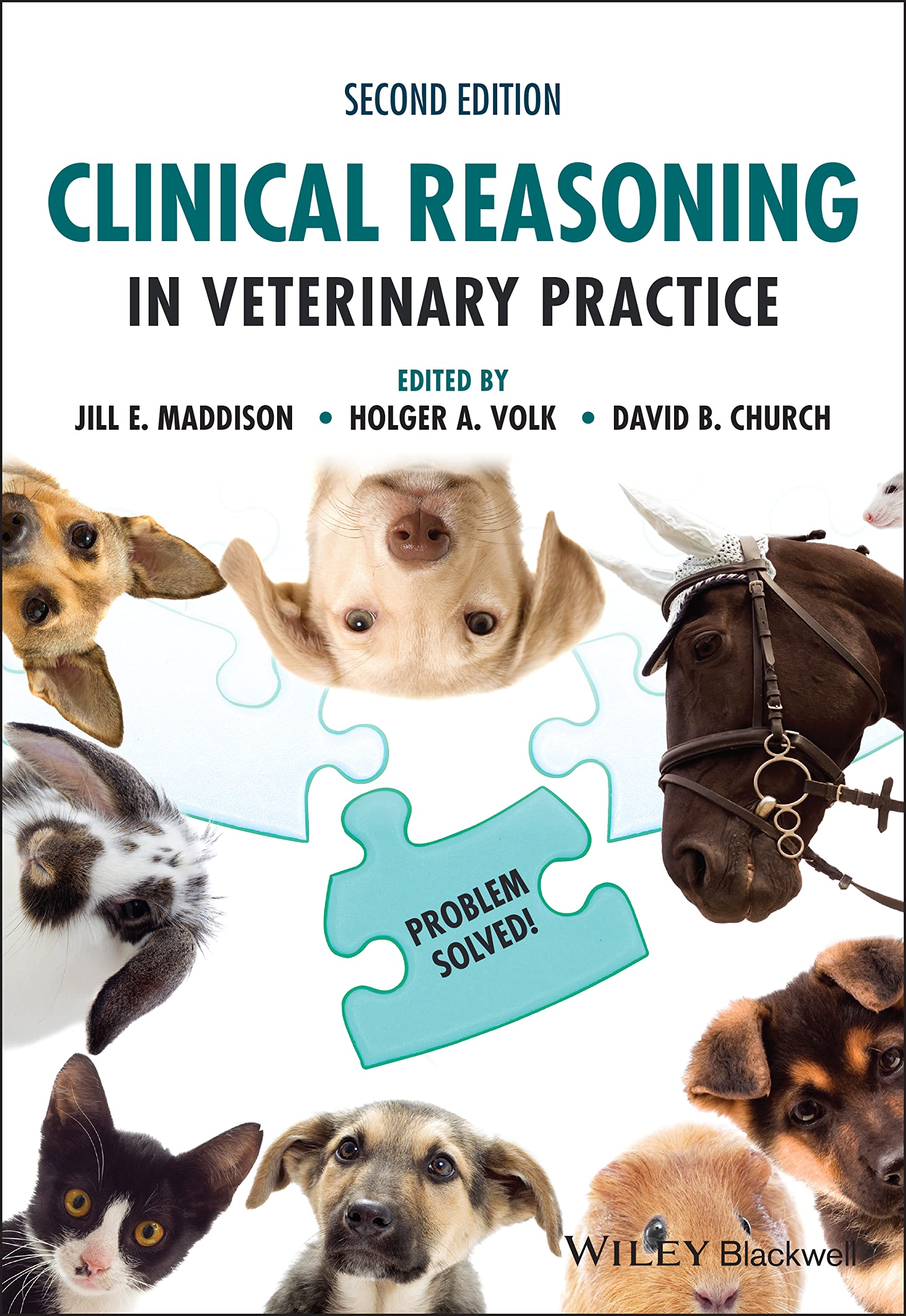Clinical Reasoning in Veterinary Practice — used book cover