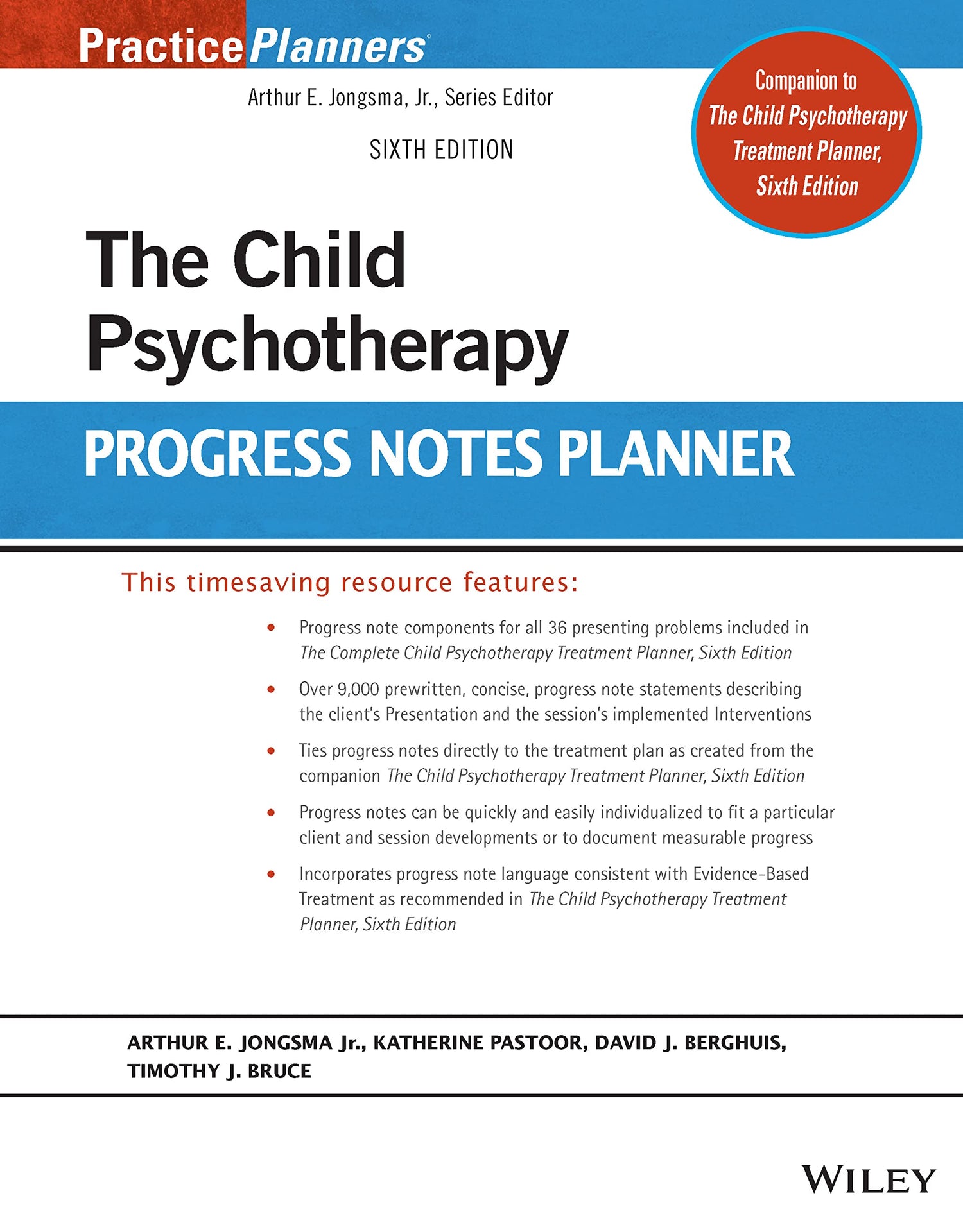 The Child Psychotherapy Progress Notes Planner — used book cover