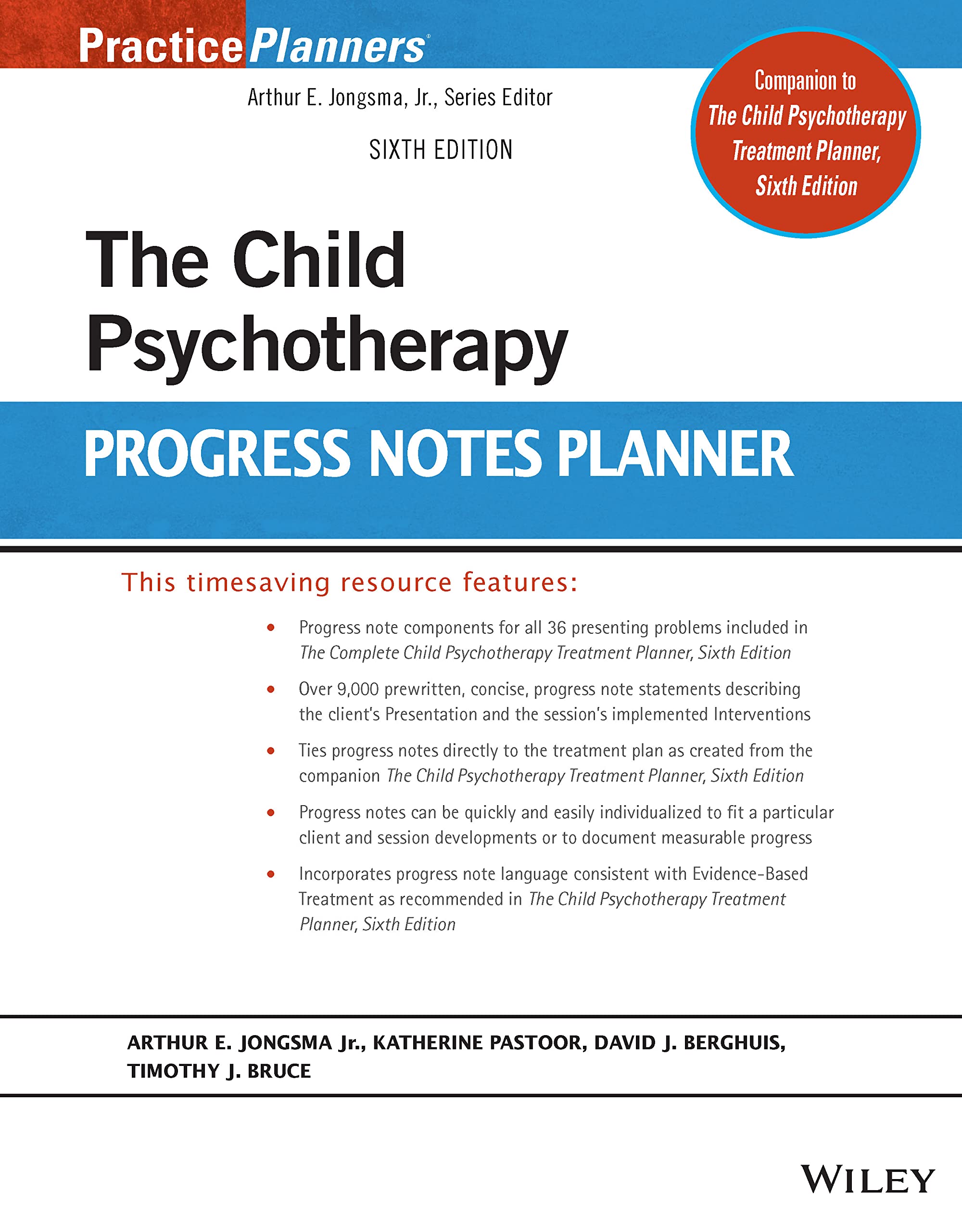 The Child Psychotherapy Progress Notes Planner — used book cover