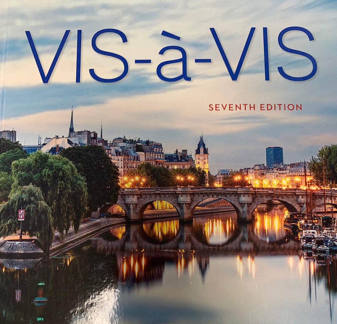 Vis-à-vis: Beginning French — used book cover